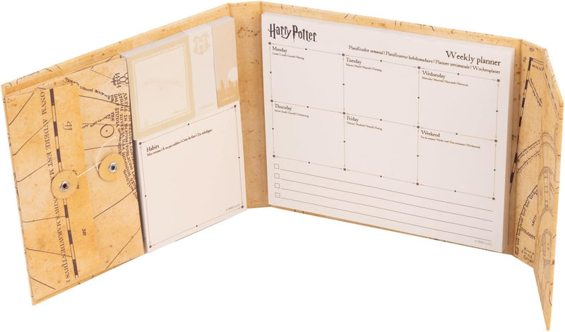 Harry Potter - Weekly Planner & Sticky Notes Set