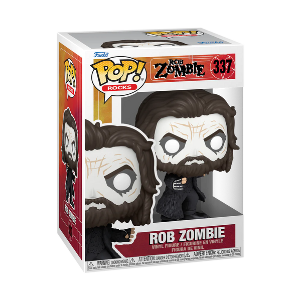 Pop! Rocks: Rob Zombie Pop! Vinyl Figure - Rob Zombie
