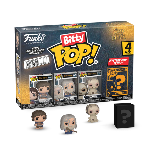 Lord of the Rings - Funko Bitty Pop! Series 1 Frodo 4 Pack