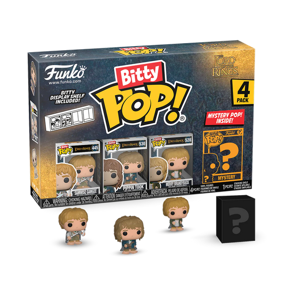 Lord of the Rings - Funko Bitty Pop! Series 3 Samwise 4 Pack