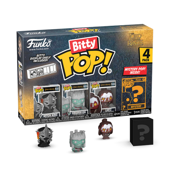 Lord of the Rings - Funko Bitty Pop! Series4 Witch King 4 Pack
