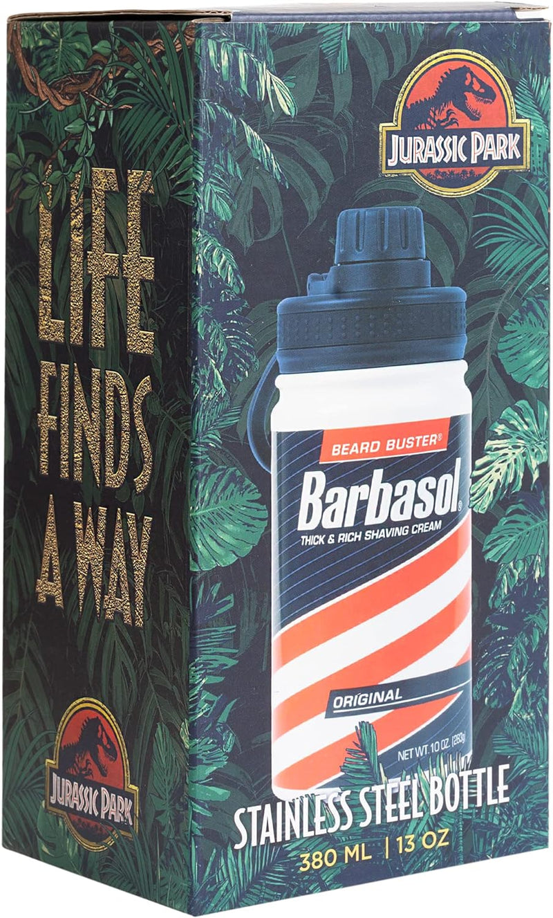 Jurassic Park - Replica Barbasol Metal Drinks Bottle