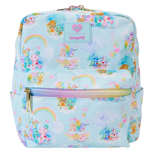Care Bears - Loungefly Cousins All Over Print Nylon Mini Backpack
