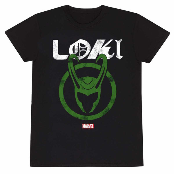 Marvel - Loki Distressed Logo Unisex T-Shirt