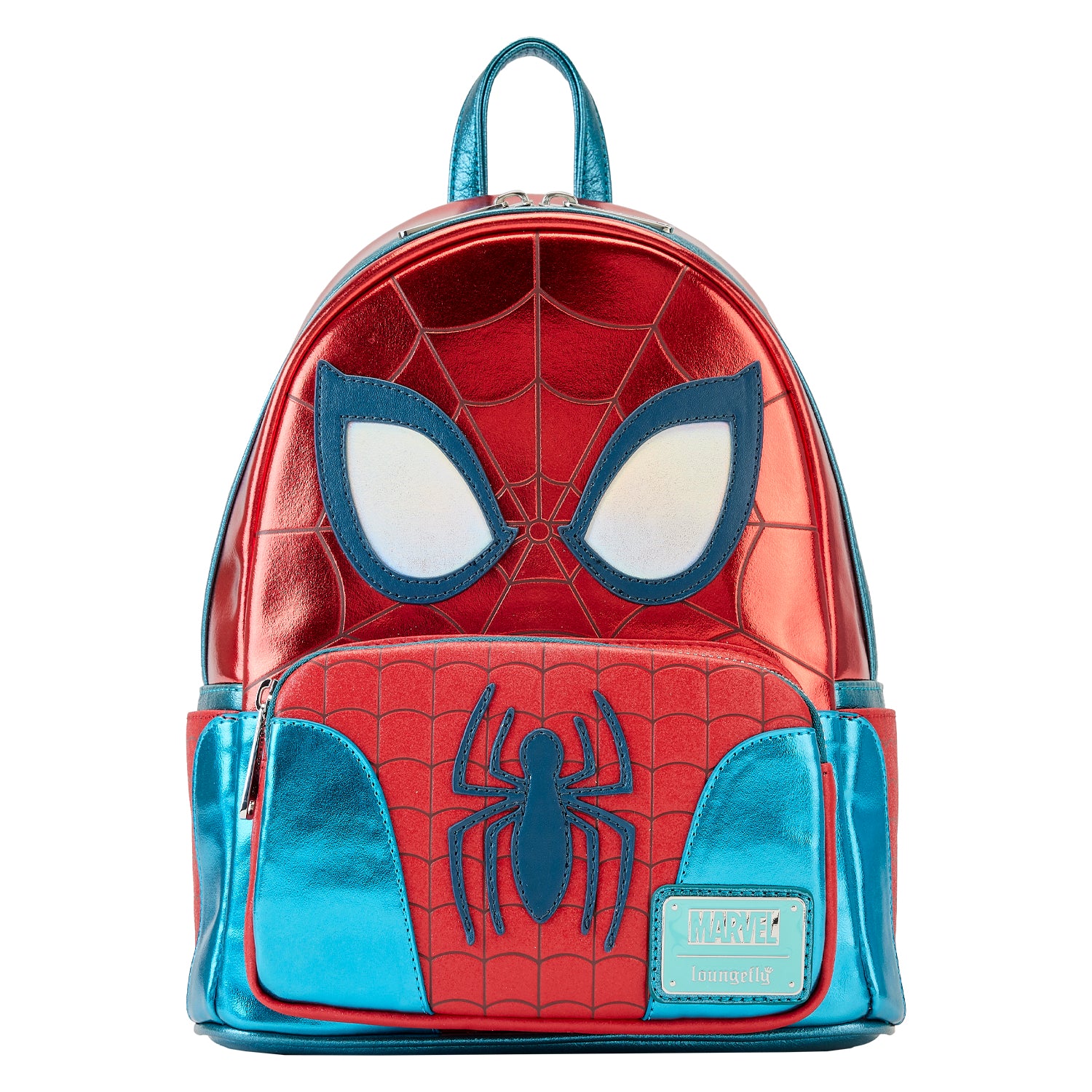 Marvel Loungefly Shine SpiderMan Cosplay Mini Backpack