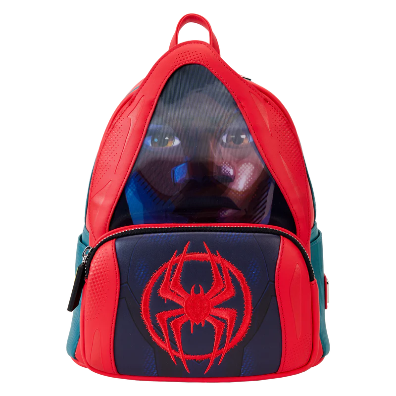 Marvel - Loungefly Spider-Verse Miles Morales Hoody Cosplay Mini Backpack