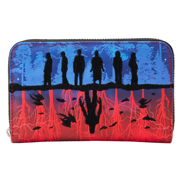 Stranger Things - Loungefly Upside Down Shadows Zip Around Purse