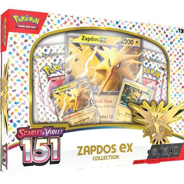 Pokemon - Scarlet & Violet 3.5: 151 Zapdos Ex Collection Box