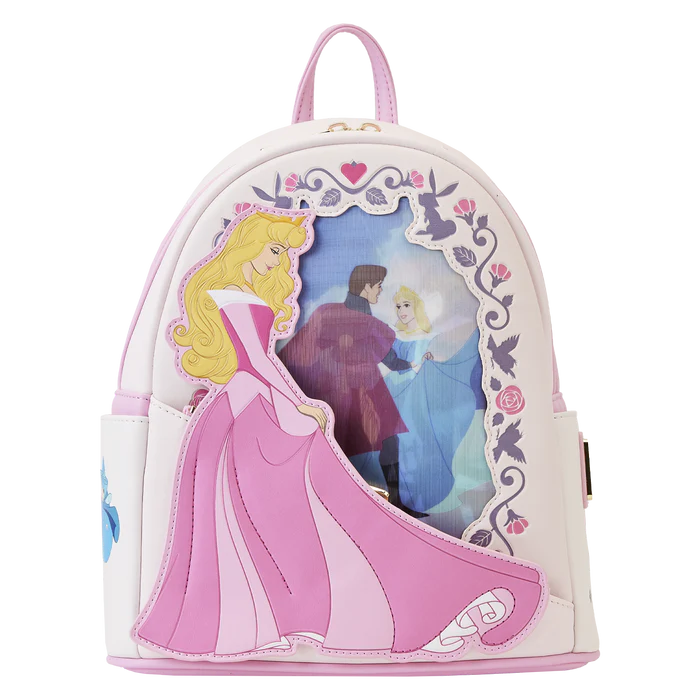 Disney - Loungefly Sleeping Beauty Lenticular Princess Series Mini Backpack