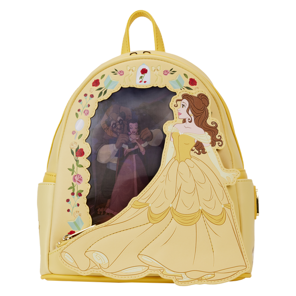 Disney - Loungefly Princess Belle Beauty and The Beast Lenticular Mini Backpack