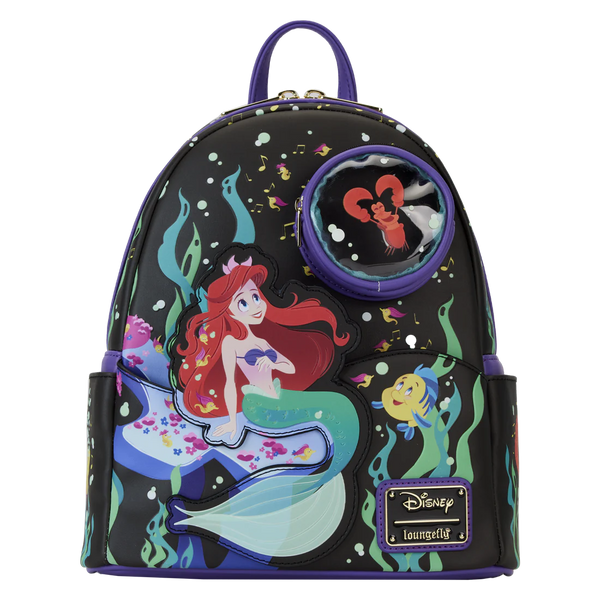 Disney - Loungefly The Little Mermaid 35th Anniversary Life is The Bubbles Mini Backpack