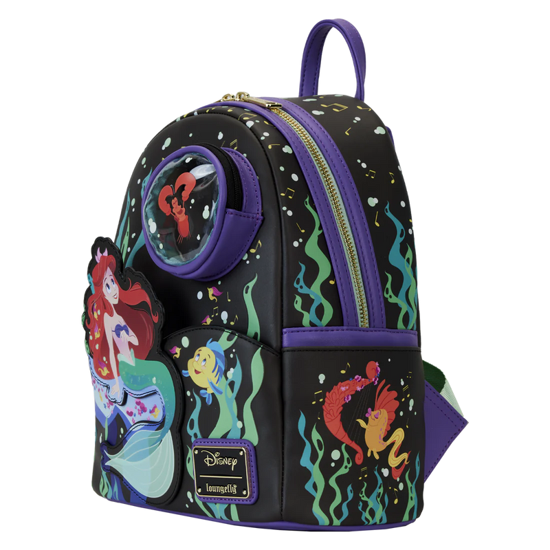 Disney - Loungefly The Little Mermaid 35th Anniversary Life is The Bubbles Mini Backpack