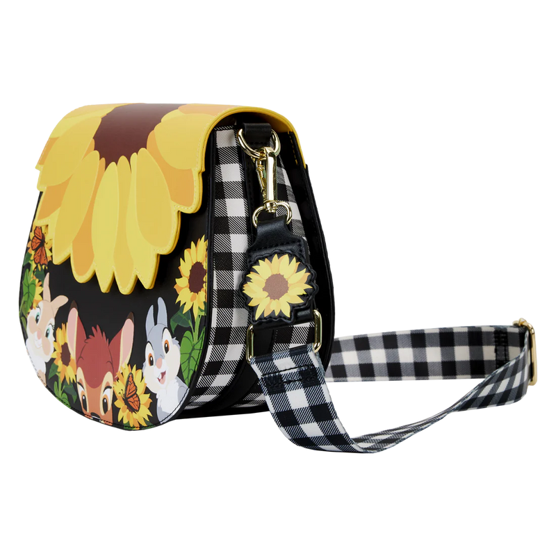 Disney - Loungefly Bambi Sunflower Friends Crossbody Bag