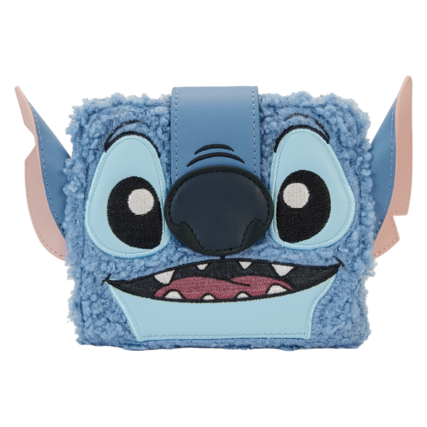 Disney - Loungefly Stitch Devil Plush Plush Bifold Purse