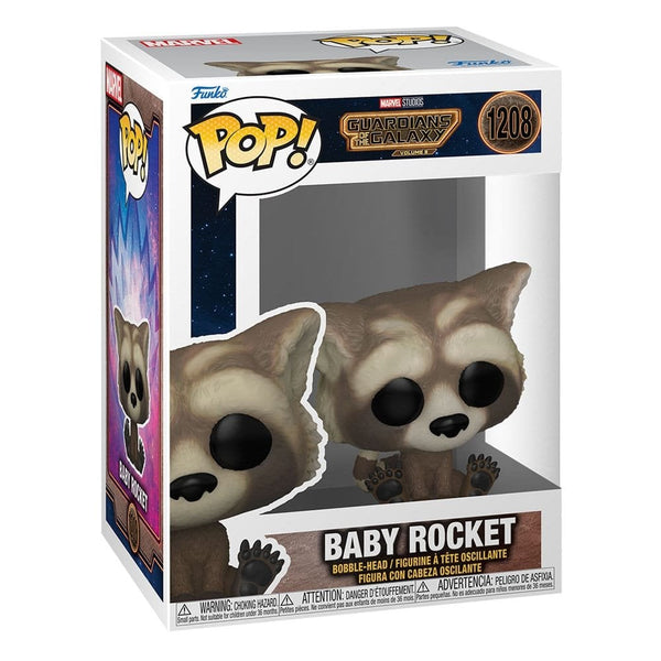 Pop! Marvel: Guardians of the Galaxy: Volume 3 Pop! Vinyl Figure - Baby Rocket