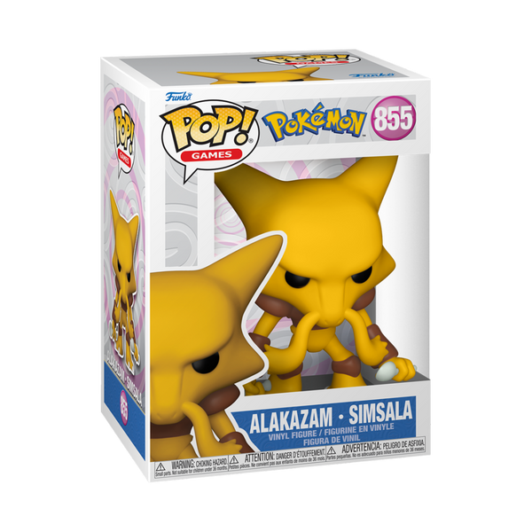 Pop! Games: Pokemon Pop! Vinyl Figure - Alakazam