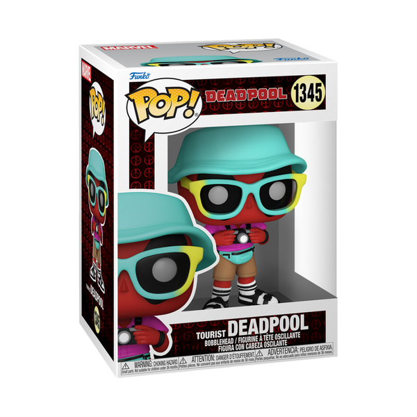 Pop! Marvel: Deadpool Pop! Vinyl Figure - Tourist Deadpool