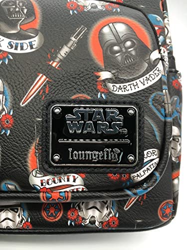Star Wars - Loungefly Star Wars Dark Side Print Mini Backpack