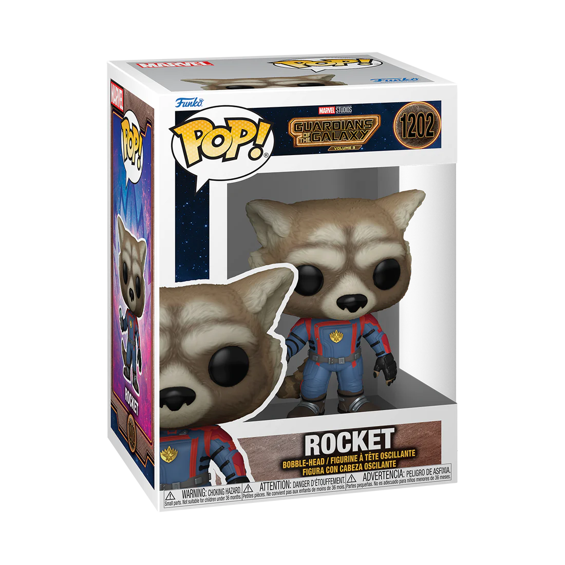 Pop Marvel Guardians of the Galaxy Volume 3 Pop Vinyl Figure Rocket