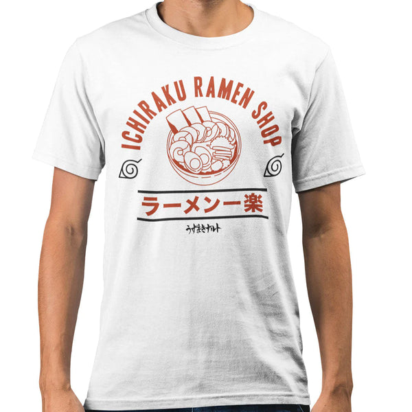 Naruto - Naruto Ichiraku Ramen Shop White Unisex T-Shirt