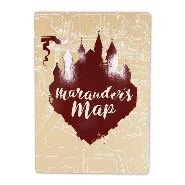 Harry Potter - Marauders Map A5 Notebook (Flex)