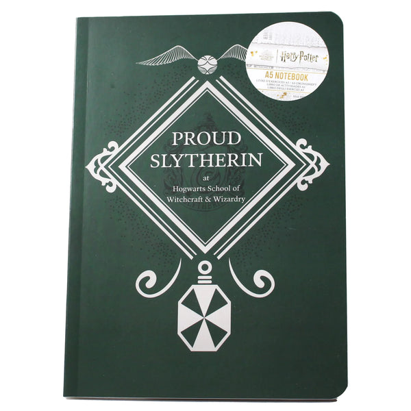 Harry Potter - A5 Notebook Soft Proud Slytherin