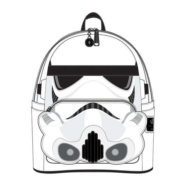 Star Wars - Loungefly Stormtrooper Lenticular Cosplay Mini Backpack