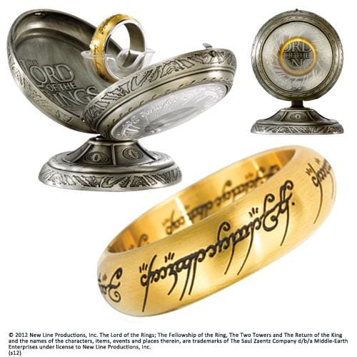 Lord of the Rings - One Ring Stainless Steel Gold