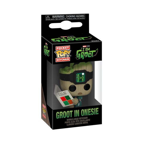 Pocket Pop! Keychain: I Am Groot - Groot In Onesie