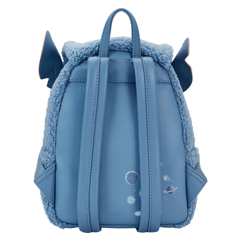Disney - Loungefly Lilo and Stitch Plush Pocket Mini Backpack