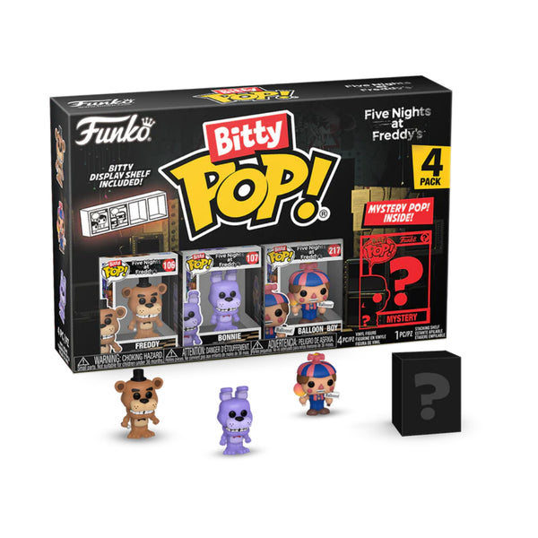 Five Nights At Freddy’s - Funko Bitty Pop! Five Nights At Freddy’s Series 3 Freddy 4 Pack