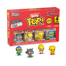 The Simpsons - Funko Bitty Pop! The Simpsons Series 1 Scratchy 4 Pack