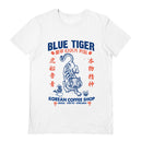 Threadless - Blue Tiger White Unisex T-Shirt