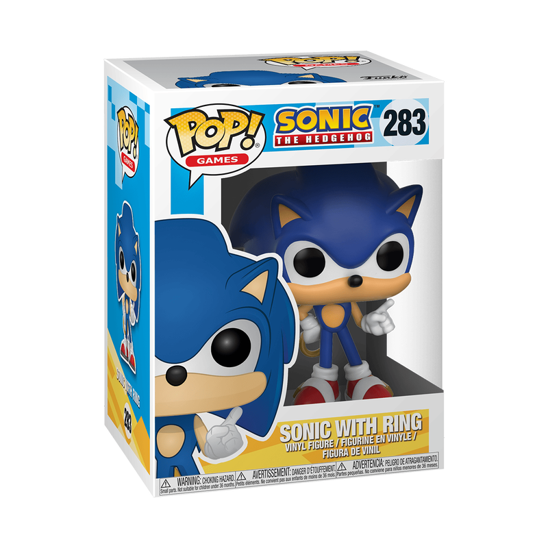 Pop! Games: Sonic The Hedgehog Pop! Vinyl Figure - Sonic With Ring