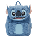 Disney - Loungefly Lilo and Stitch Plush Pocket Mini Backpack