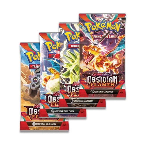 Pokemon - TCG: Scarlet and Violet Obsidian Flames Booster Pack