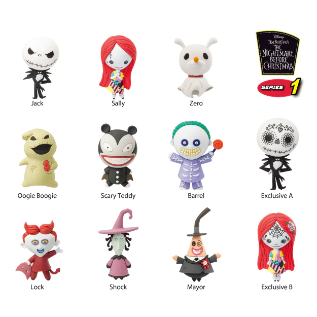 Disney - The Nightmare Before Christmas Series 1 Bag Clips