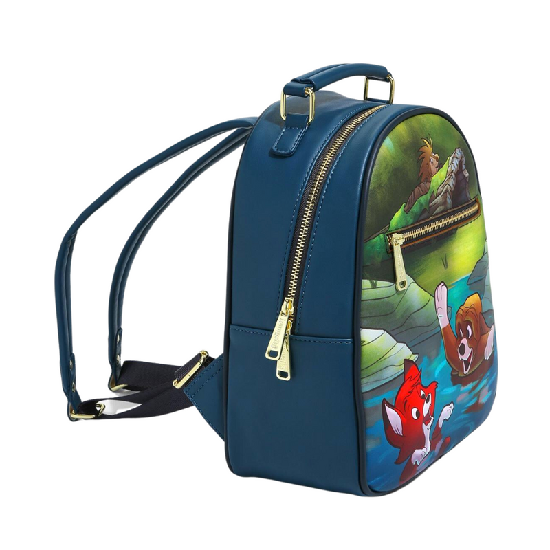 Disney - Loungefly Fox and the Hound Splash Mini Backpack