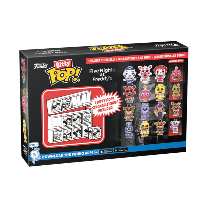 Five Nights At Freddy’s - Funko Bitty Pop! Five Nights At Freddy’s Series 2 Foxy 4 Pack