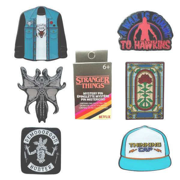 Stranger Things - Loungefly Stranger Things Season 4 Icons Blind Box Pins