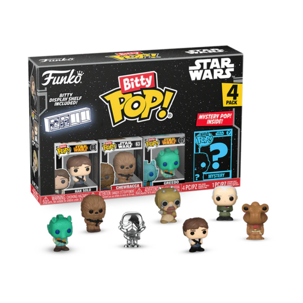 Star Wars - Funko Bitty Pop! Han Solo 4 Pack