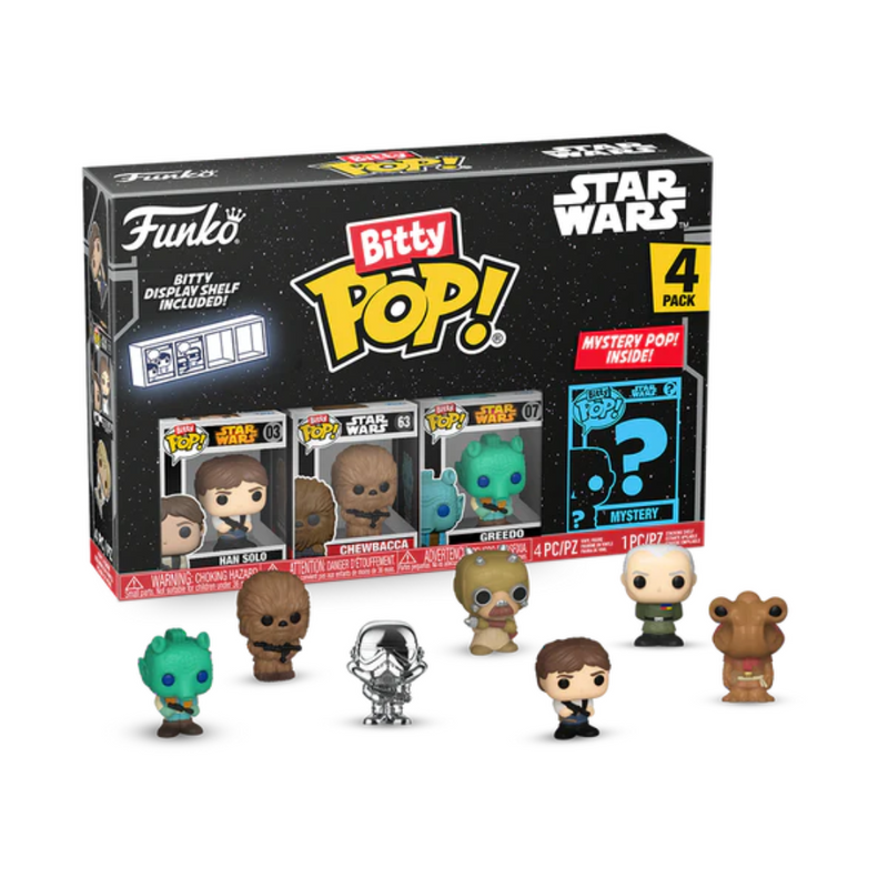 Star Wars - Funko Bitty Pop! Han Solo 4 Pack