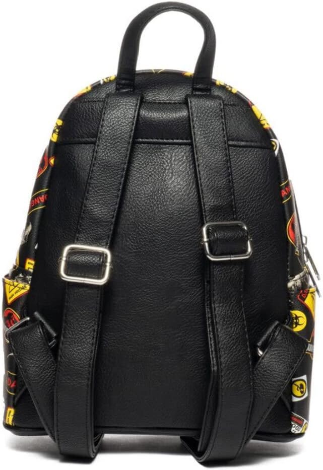 Jurassic Park - Loungefly Warning Signs Mini-Backpack