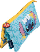 Disney - Lilo And Stitch 3 Compartments Kids Pencil Case