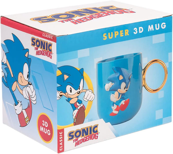 Sonic The Hedgehog - 3D Ceramic Mug