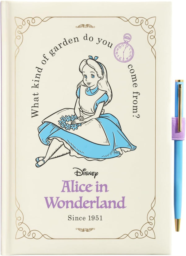 Disney - Alice In Wonderland Premium A5 Notebook With Pen