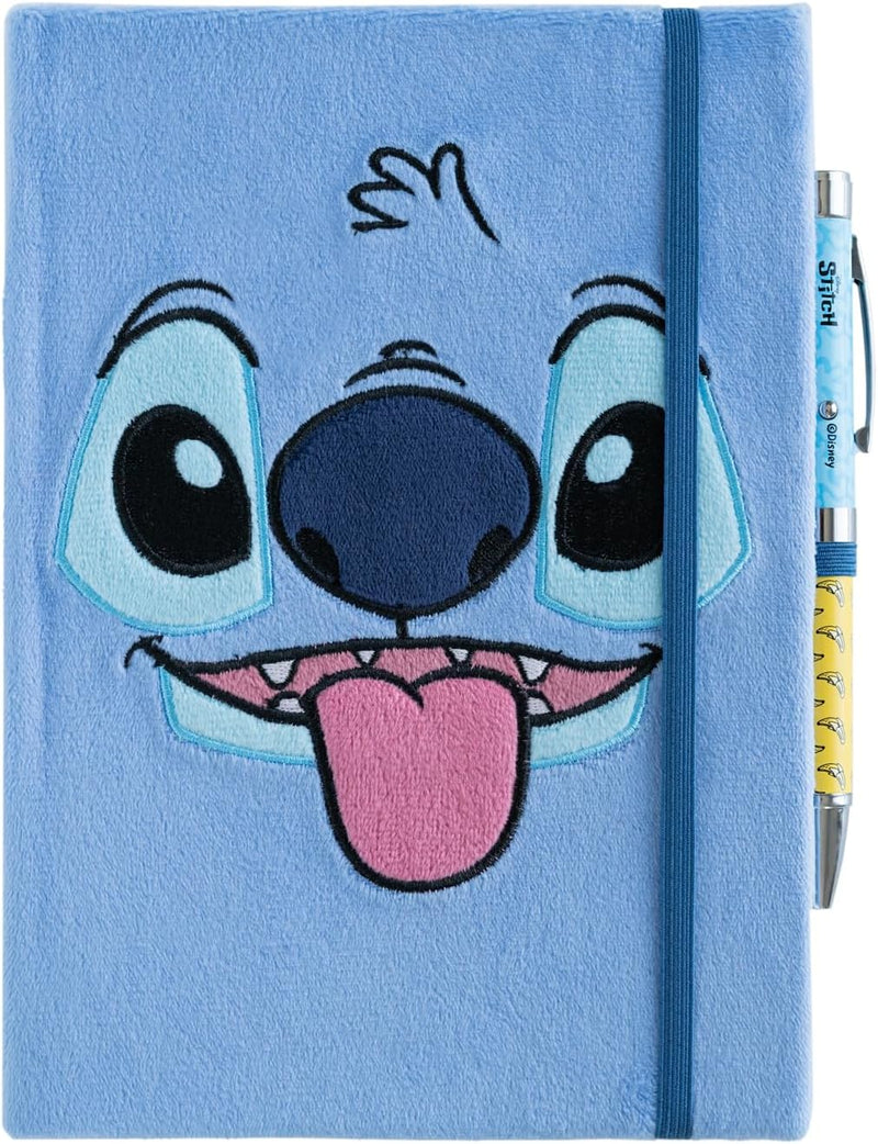 Disney - Lilo and Stitch A5 Notebook Plush Cover With Projector Pen