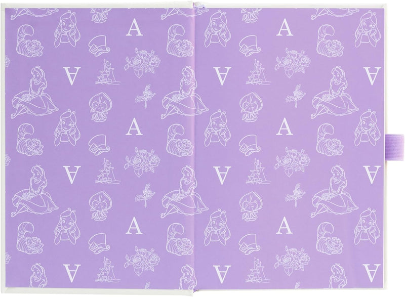 Disney - Alice In Wonderland Premium A5 Notebook With Pen