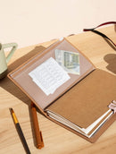 Jurassic Park - Park Travel Journal PU Leather Notebook