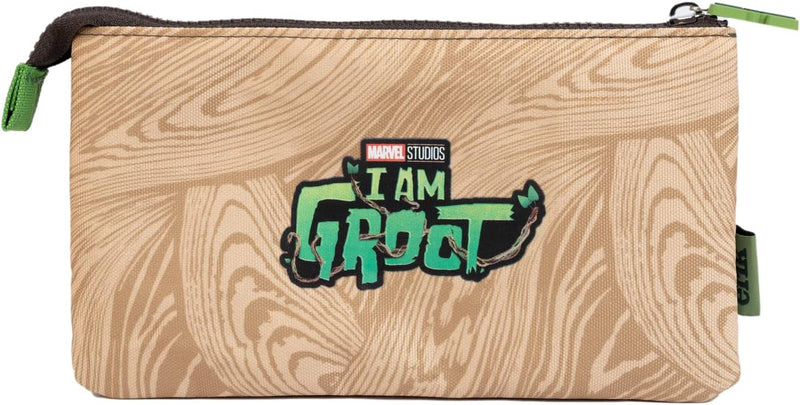 Marvel - Groot Triple Pocket Pencil Case